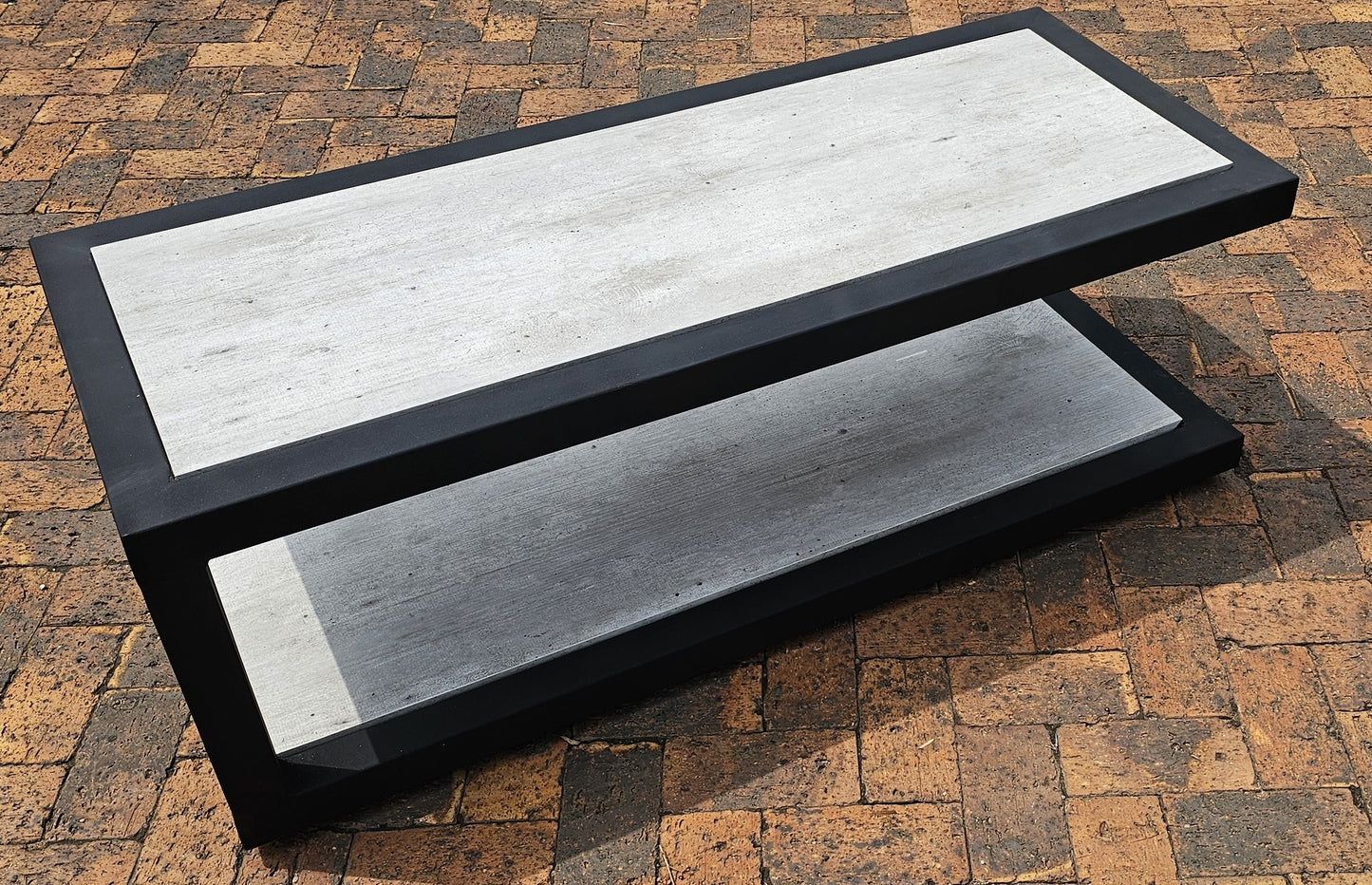 Missing leg coffee table