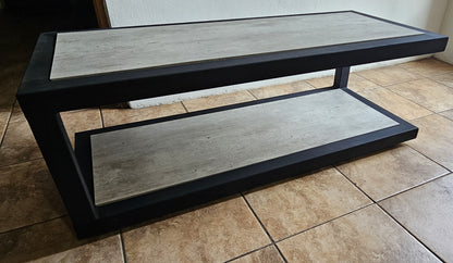 Missing leg coffee table